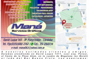 Librería Imprenta Maná