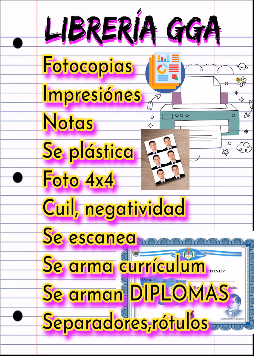 Librería y kiosco gga