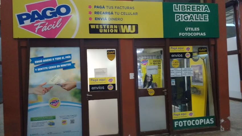 Western Union Pago Facil Libreria Pigalle